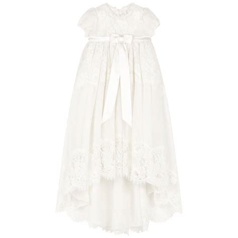 dolce gabbana lace dress|dolce and gabbana christening gown.